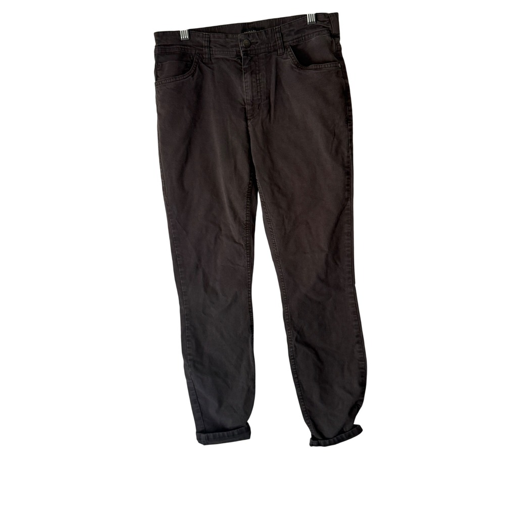 Toad‎ & Co Charcoal Gray Relaxed Fit Tencel Cotton Blend Pants Medium Outdoor